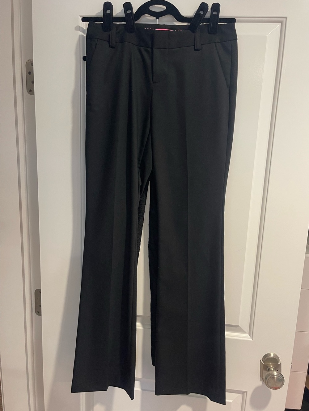 Alice + Olivia Black Women’s Dress Trousers - Straight Leg
